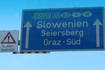 Anreise Dalmatien - A9 bei Graz