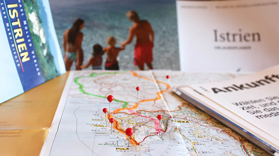 Anreise nach Istrien, Kroatien