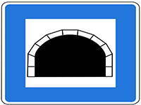 Tunnel auf dem Weg nach Kroatien