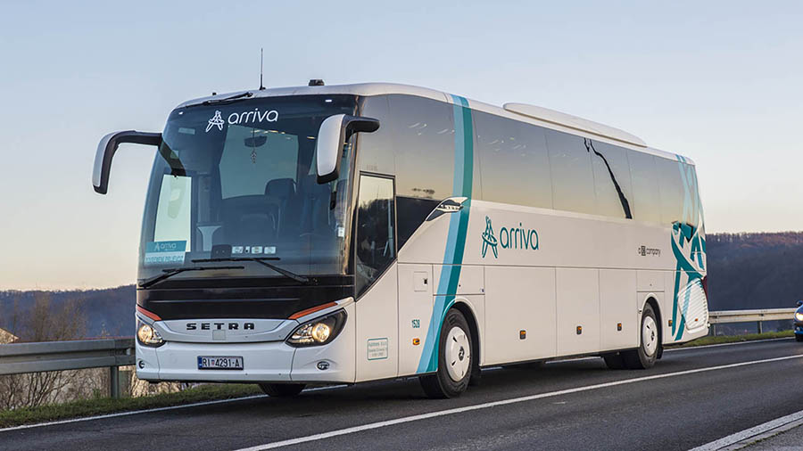 Buslinien Kroatien, Arriva