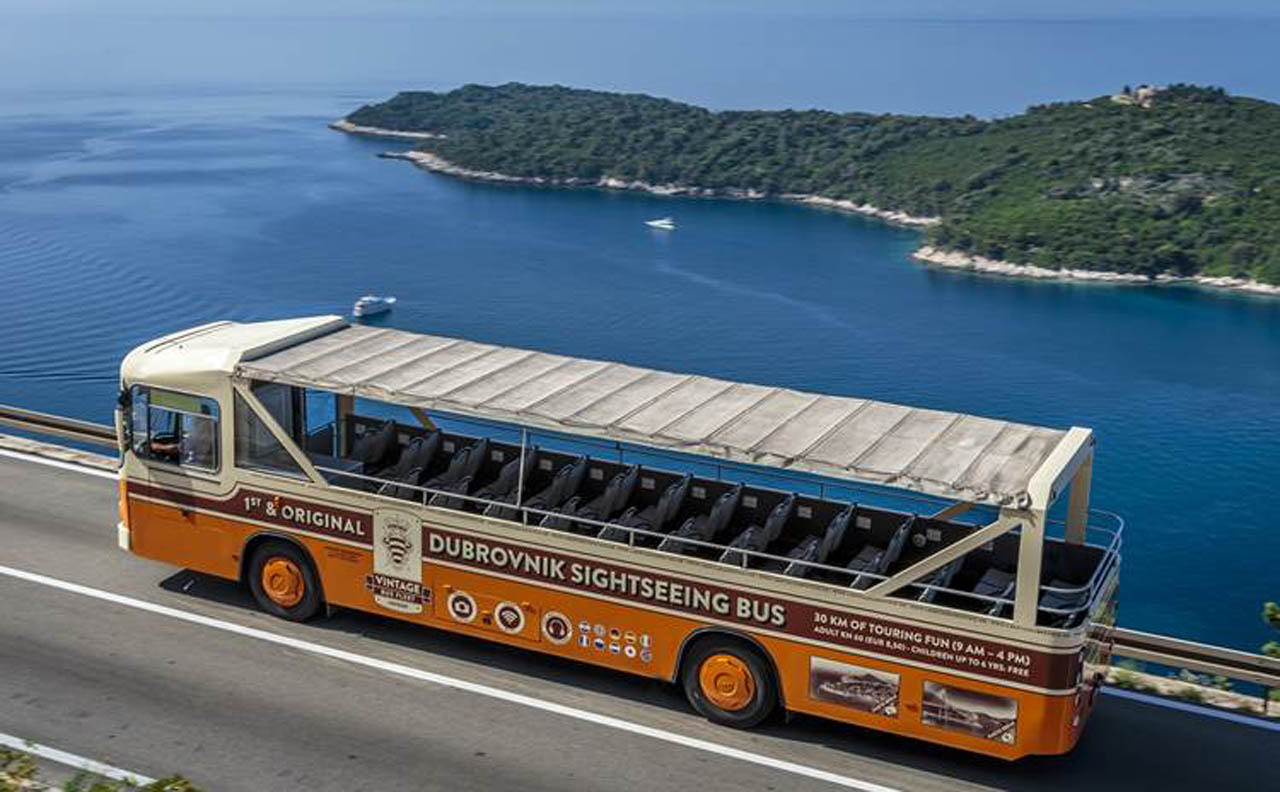 dubrovnik tourist bus