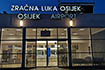 Flughafengebäude - Flughafen Osijek, Kroatien