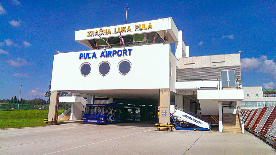 Flughafen Pula, Kroatien