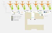 Flughafen Zagreb, 1. Etage