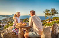 Aussicht über Mali Losinj