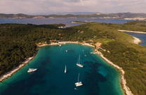 Strand Podrace Brela, Dalmatien