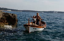 Filmszene - Boot fahren