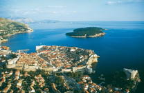 Luftaufnahme Insel Lokrum
