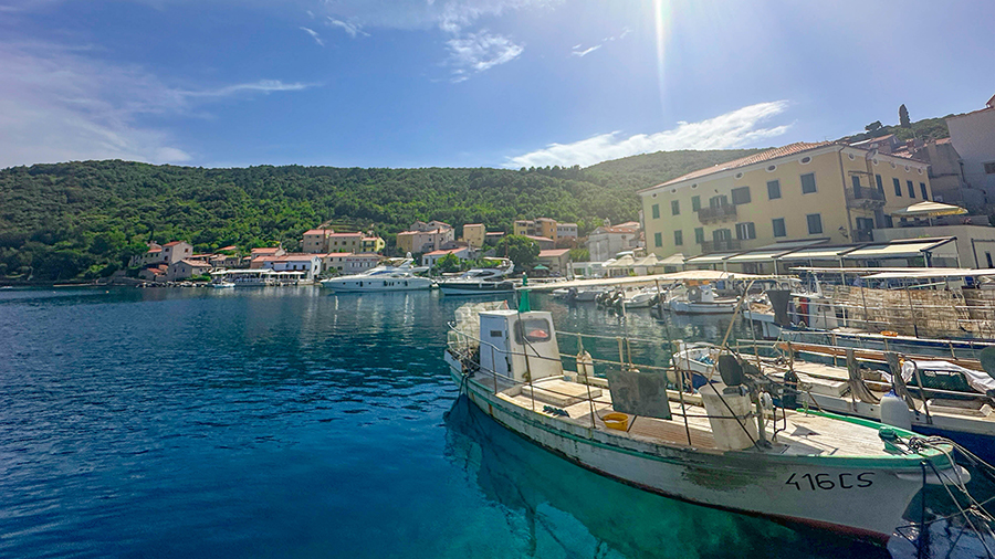 Drehort Valun, Insel Cres