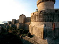 Stadtmauer Dubrovnik - Drehort Robin Hood Origins, Foto: Sergio Gobbo