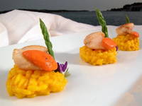 Menü mit Meeresfrüchte Restaurant Sv. Nikola