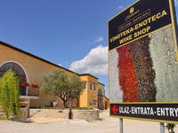 Vina Cattunar - Eingangsbereich Weingut