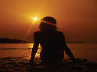 FKK Kroatien - Sonnenuntergang