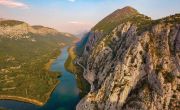 Fluss Cetina in Kroatien