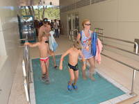 Barrierefreier Zugang im Aquapark Cikat