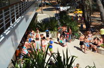 Eingang zum Aquapark Cikat