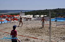 Beachvolleyball Feld