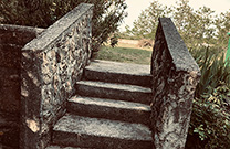 Altes Steinhaus - Weg zum Garten