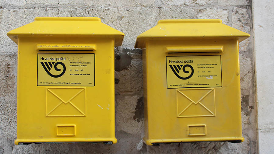 Post in Kroatien