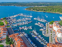 Marina Novigrad, Istrien, Kroatien