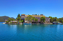 Panorama Insel Sv. Marija, Nationalpark Mljet