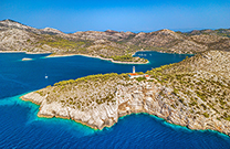 Naturpark Lastovo, Leuchtturm Struga