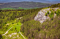 Brajkov Vrh, Naturpark Ucka