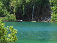 'Rudern, Plitvicer Seen