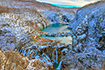 Winterlandschaft, Nationalpark Plitvicer Seen