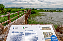 Infotafeln Naturpark Vransko Jezero