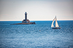 Segeln, Leuchtturm Porer