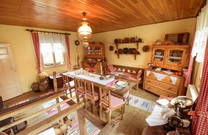 Aufenthaltsraum im Ökodorf