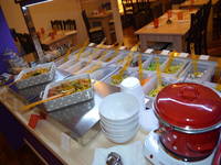 Nishta Restaurant Zagreb/Dubrovnik - Salatbuffet