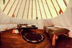 Linden Tree Retreat & Ranch - Tipi Innenraum