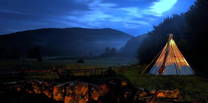 Linden Tree Retreat & Ranch - Tipi Abenddämmerung