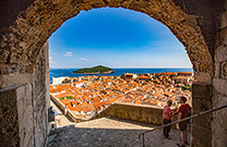 Ausblick Minceta Festung