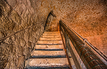 Treppen Minceta Festung