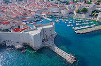 Luftaufnahme Festung Sv. Ivana