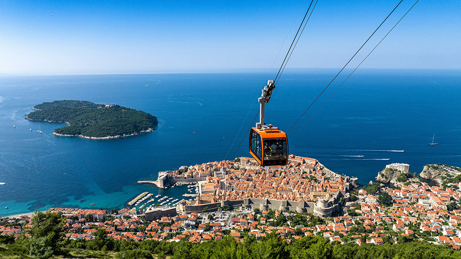 Seilbahn - Cable Car Dubrovnik