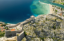 Fortica Omis, Luftaufnahme