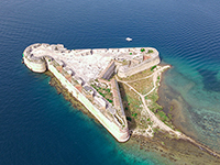 Luftaufnahme Festung Sv. Nikole