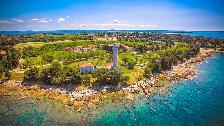 Leuchtturm Savudrija, Kroatien