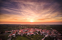 Brtonigla Luftaufnahme