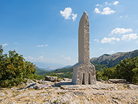 Aussichspunkt: Monument of the Glagolitic Letter A