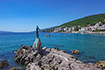 Statue Mädchen mit Möwe, Opatija