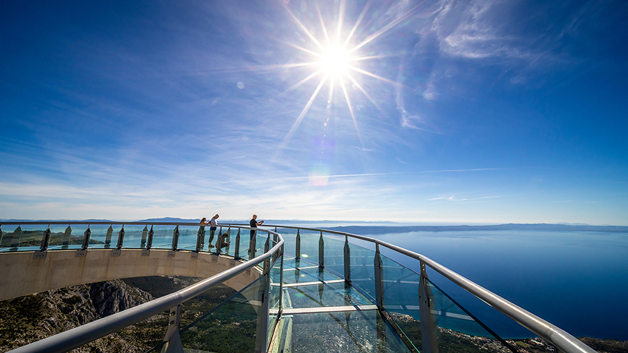 Skywalk Biokovo in Kroatien