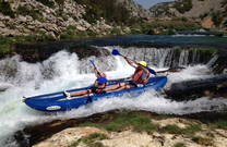 Kajaksafari Zrmanja Stromschnelle