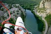 Zipline Croatia - Aussicht Cetina