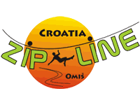 Zipline Croatia - Omis, Dalmatien, Kroatien