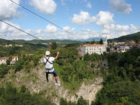 Gracisce - Ausflug Zipline Pazin